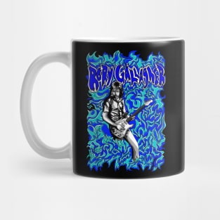 Rory Gallagher blue Mug